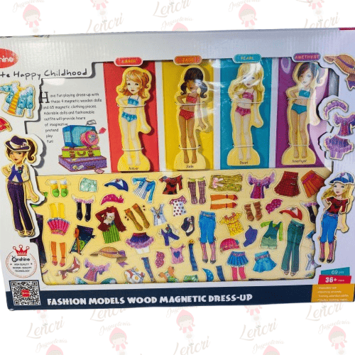 24 Muñecas cambia ropa magnéticas - Imagen 1