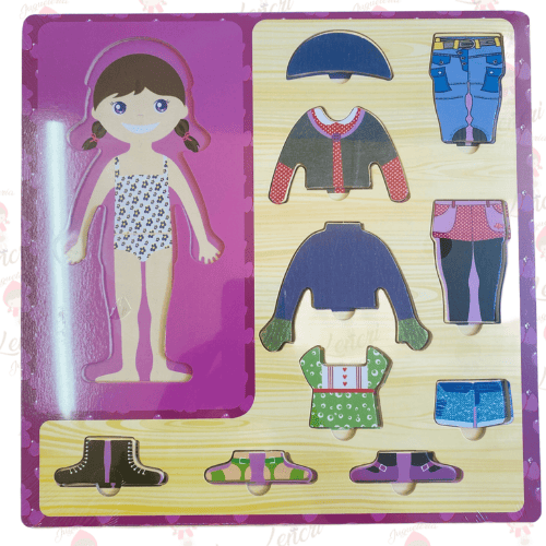 Colorful and Fun Toys Store Typography Logo (7) Encaje cambia ropa - Imagen 2