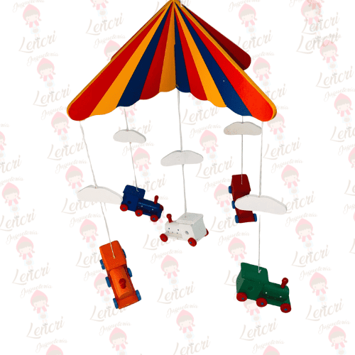 Copia de Copia de Copia de Copia de Colorful and Fun Toys Store Typography Logo (1) Móvil trenes - Imagen 1