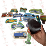 Puzzle vehículos magnéticos - Imagen 2