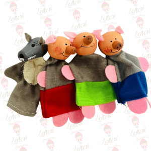 Títere los tres cerditos