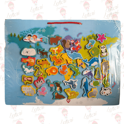 50 Animales por el mundo (magnético) - Imagen 1