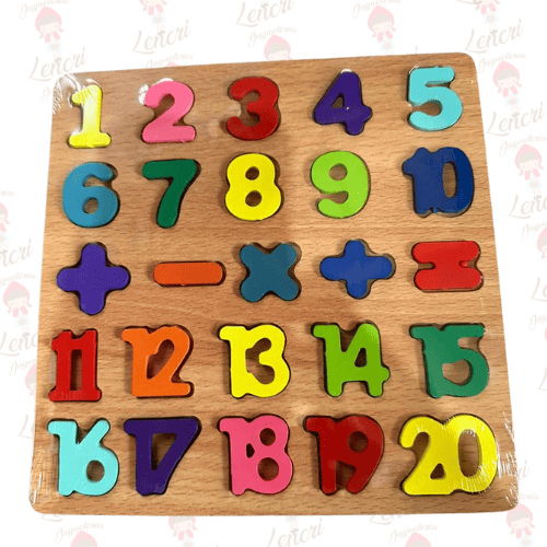 Copia de Copia de Copia de Colorful and Fun Toys Store Typography Logo (1) Números y operaciones (1 al 20) - Imagen 1