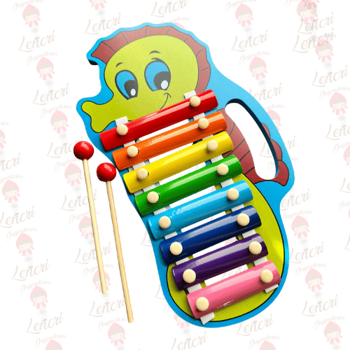 Copia de Copia de Copia de Copia de Colorful and Fun Toys Store Typography Logo (1) Xilófono animal - Imagen 1