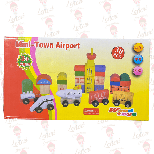 35 Bloque ciudad Aeropuerto (30 pcs) - Imagen 1