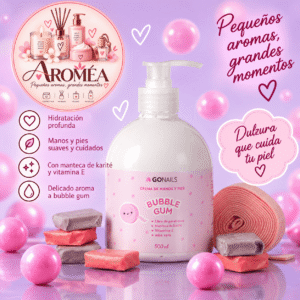 Crema de manos y pies - Bubble Gum (500 ml)